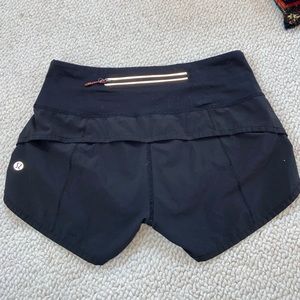 Lululemon speed up running shorts